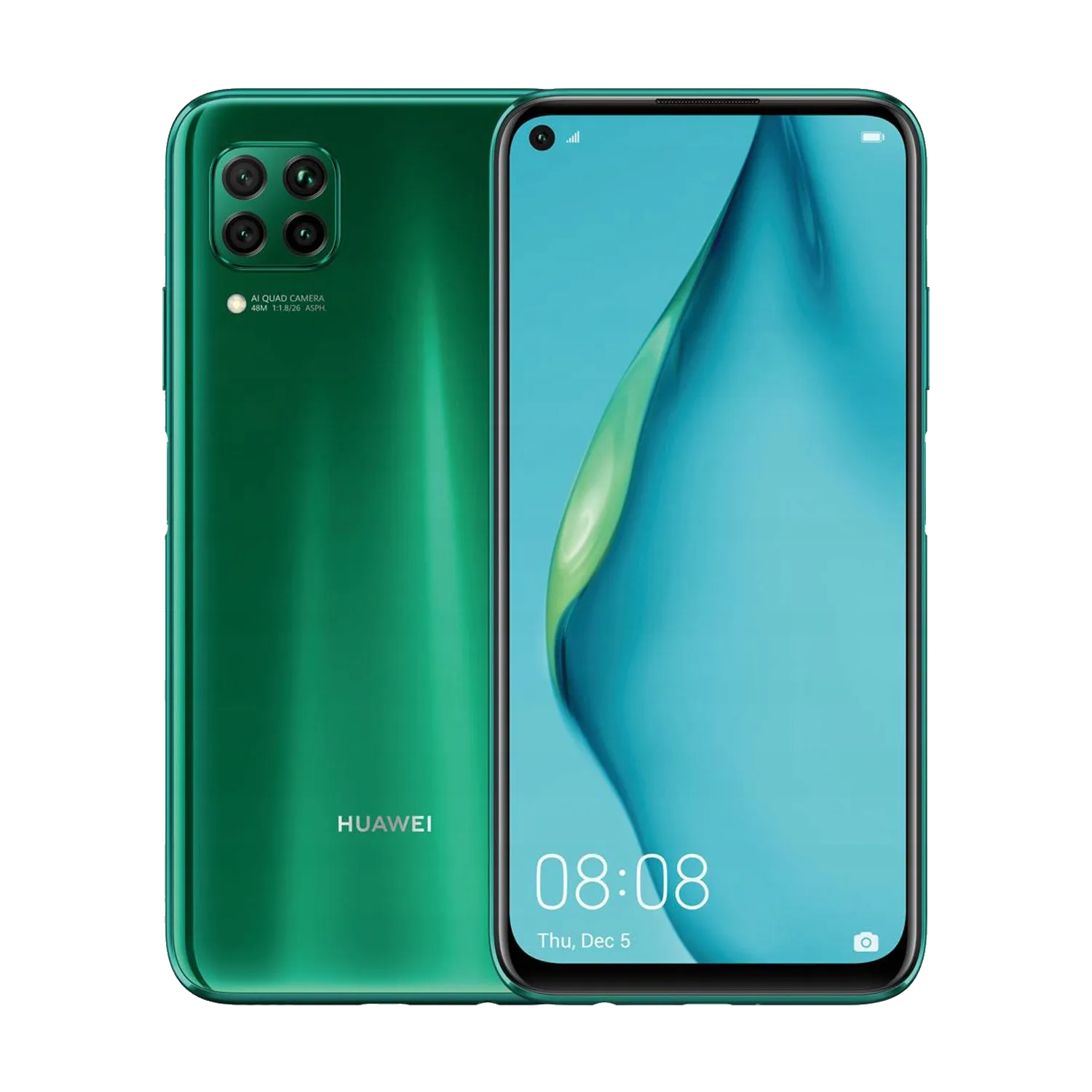 Защита гидрогелевой пленкой Huawei P40 Lite