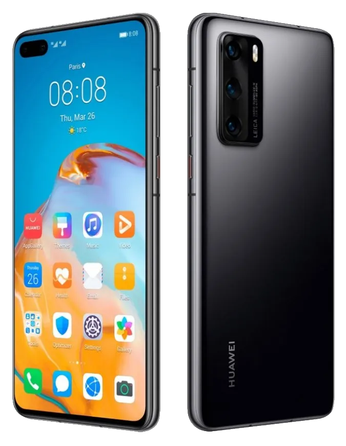 Защита гидрогелевой пленкой Huawei P40 Pro