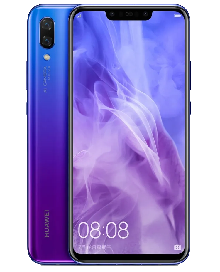 Защита гидрогелевой пленкой Huawei Nova 3